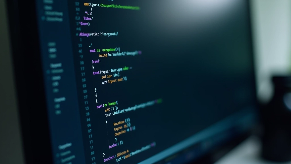 Editor de código mostrando atributos ARIA num elemento HTML interativo