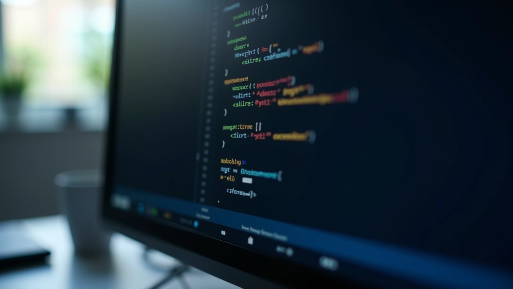 Écran de computador mostrando código HTML com atributos ARIA destacados