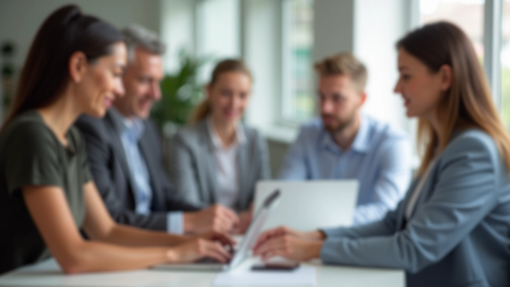 Equipa diversa a trabalhar em projeto de acessibilidade web, múltiplas perspetivas de desenvolvimento inclusivo