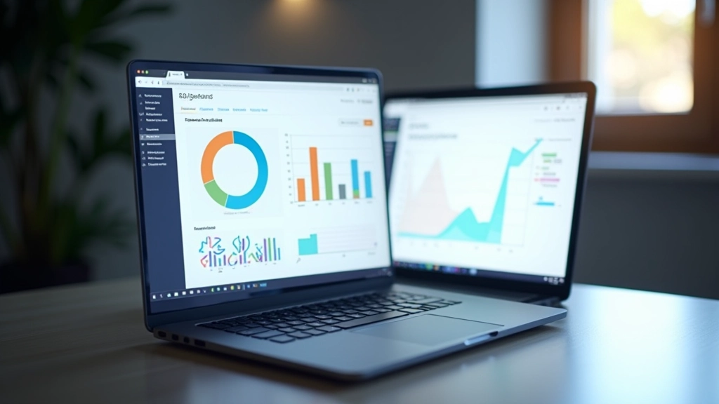 Ecrã do computador mostrando ferramenta de auditoria de acessibilidade web com gráficos de conformidade